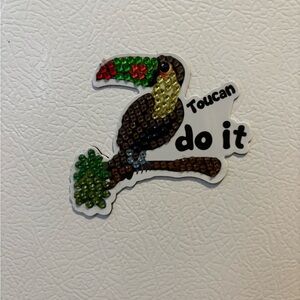 Toucan Do It Bird Magnet